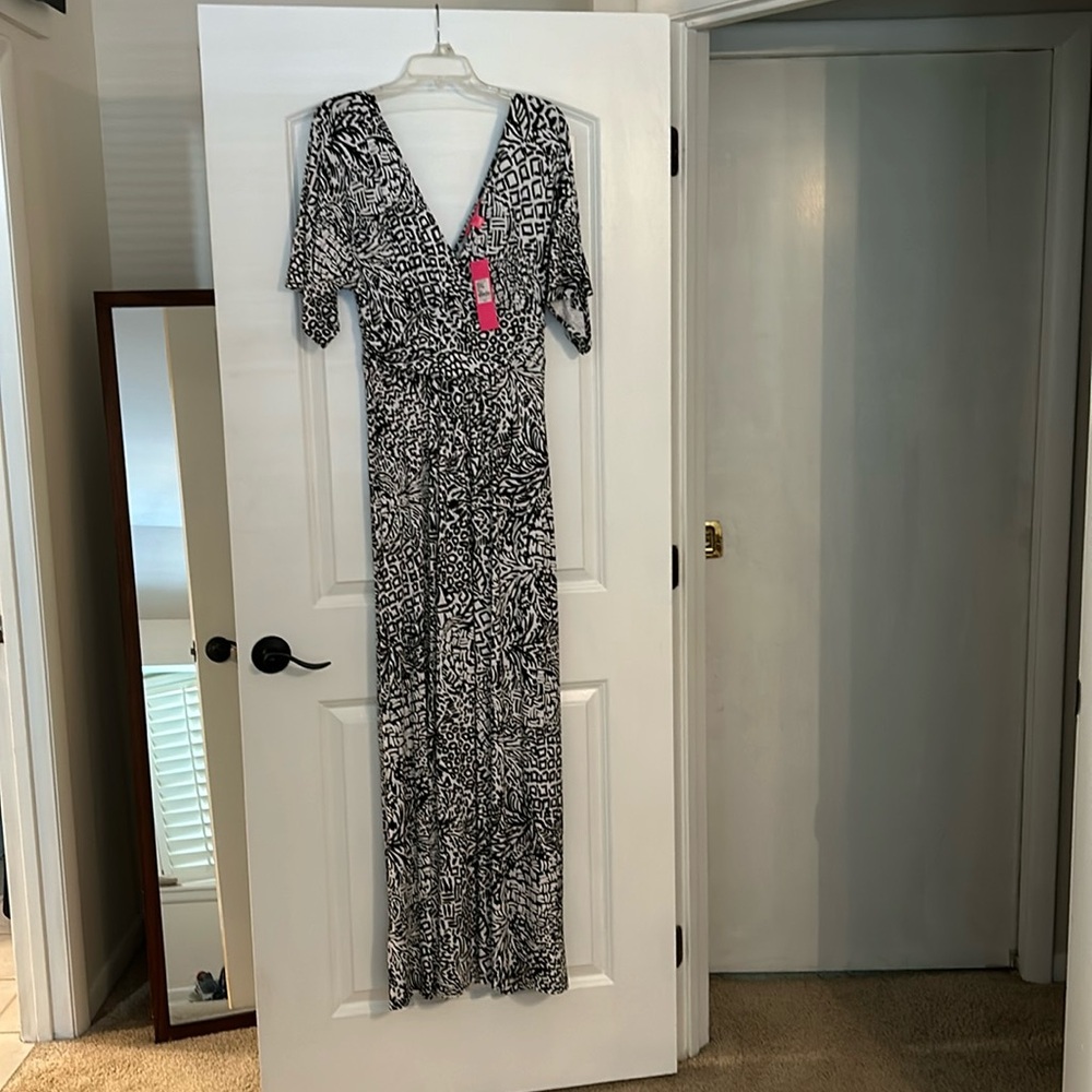 Lilly Pulitzer faux wrap dress